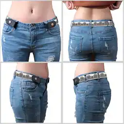 Walmart Sports Savings! Anckoeil Buckle-free Elastic Invisible Belt for No Bulge No Hassle Leather offer