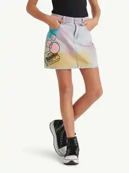 Walmart Justice Girls Ring Pop Collab Denim Skirt, Sizes 6-18 offer