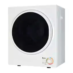 Walmart UbesGoo 1.6 cu. ft.Compact Portable Electric Laundry Dryer,White offer