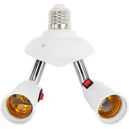 Walmart POPLIS Light Socket Splitter 2/3/4/5 Way Adapter E27 Socket Converter Adjustable offer