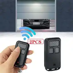 Walmart 2 Pack Jahy2Tech LiftMaster Garage Door Opener Mini Remote Control For 890max Keychain offer