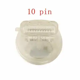 Walmart 5 pcs 10 Pin Disposable Gold Microneedle RF Cartridges for Fractional RF Micro Needle Machine offer