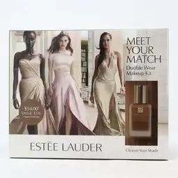 Walmart Estee Lauder Meet Your Match Double Wear Makeup Kit / New With Box offer