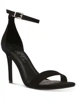 Walmart Wild Pair Womens Bethie Faux Suede Square Toe Heels offer