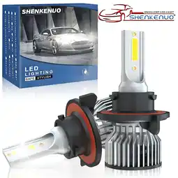 Walmart Fit for Nissan Sentra 2004-2012 9008/H13 LED Headlight Bulbs High / Low Beam,2PCS offer