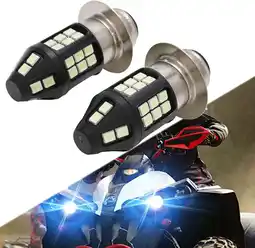 Walmart LED Headlights Bulb for 1985-1986 Yamaha YTZ250 Tri-Z ATV blue offer