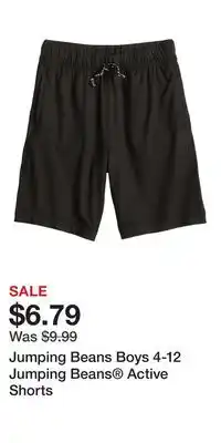 Kohl's Jumping Beans Boys 4-12 Jumping Beans Active Shorts offer