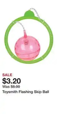 Kohl's Toysmith Flashing Skip Ball offer