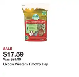 Petsmart Oxbow Western Timothy Hay offer