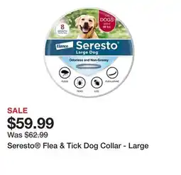 Petsmart Seresto Flea & Tick Dog Collar - Large offer