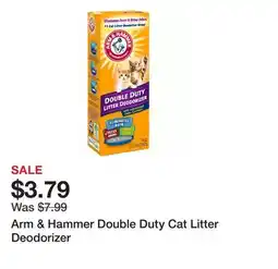 Petsmart Arm & Hammer Double Duty Cat Litter Deodorizer offer