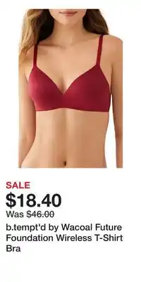 Nordstrom b.tempt'd by Wacoal Future Foundation Wireless T-Shirt Bra offer
