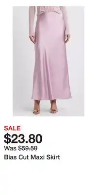 Nordstrom Bias Cut Maxi Skirt offer