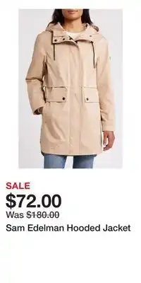 Nordstrom Sam Edelman Hooded Jacket offer
