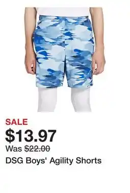Dick's Sporting Goods DSG Boys' Agility Shorts offer