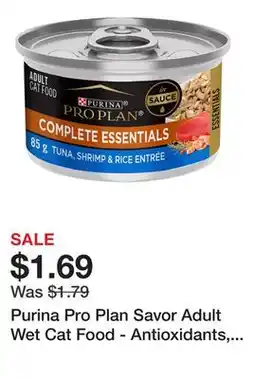 Petsmart Purina Pro Plan Savor Adult Wet Cat Food - Antioxidants, High-Protein, 3 Oz offer