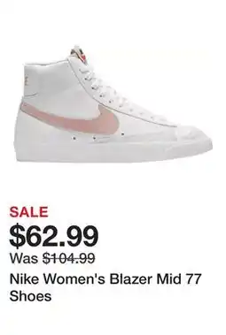 Dick's Sporting Goods Nike Women's Blazer Mid 77 Shoes offer