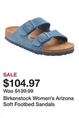 Dick's Sporting Goods Birkenstock Women's Arizona Soft Footbed Sandals offer