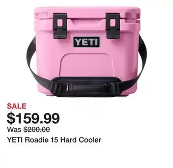 Dick's Sporting Goods YETI Roadie 15 Hard Cooler offer