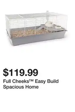 Petsmart Full Cheeks Easy Build Spacious Home offer