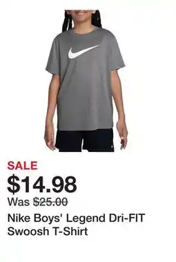 Dick's Sporting Goods Nike Boys' Legend Dri-FIT Swoosh T-Shirt offer