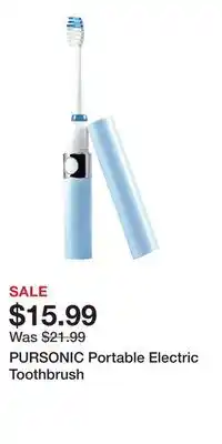 Nordstrom PURSONIC Portable Electric Toothbrush offer