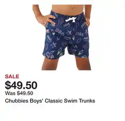Dick's Sporting Goods Chubbies Boys' Classic Swim Trunks offer