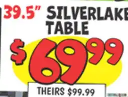 Ollie's SILVERLAKE TABLE offer