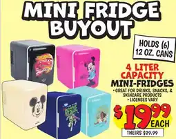 Ollie's MINI FRIDGE offer