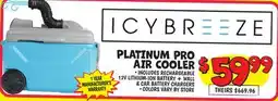 Ollie's ICYBREEZE PLATINUM PRO AIR COOLER offer