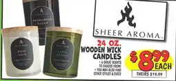 Ollie's 24 OZ. WOODEN WICK CANDLES offer