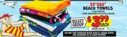 Ollie's BEACH TOWELS offer