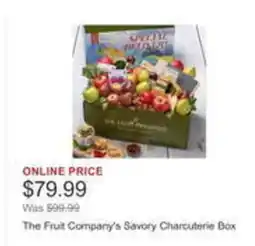 Costco The Fruit Company's Savory Charcuterie Box offer