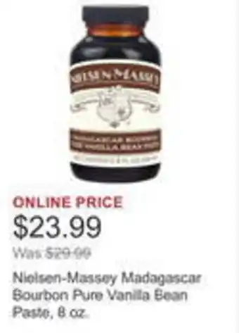 Costco Nielsen-massey madagascar bourbon pure vanilla bean paste offer