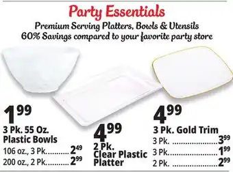 Ocean State Job Lot Party Essentials offer