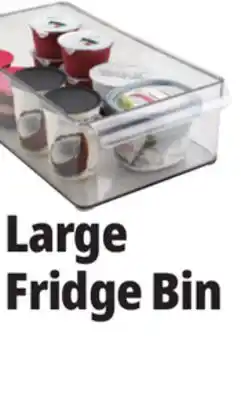 Ocean State Job Lot Large Clear Plastic Fridge Bin 8 x 14.5 x 4 offer