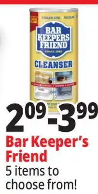 Ocean State Job Lot Bar Keepers Friend Multipurpose Cooktop Cleaner 13 oz offer