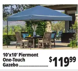 Ocean State Job Lot Piermont 10'x10' One-Touch Instant Gazebo offer