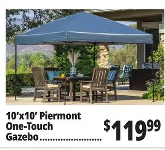 Ocean State Job Lot Piermont 10'x10' One-Touch Instant Gazebo offer