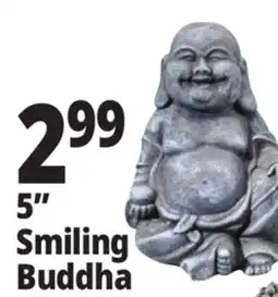 Ocean State Job Lot 5 Smiling Buddha Statue offer