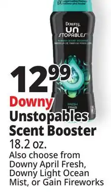 Ocean State Job Lot Downy Unstopables Fresh In-Wash Scent Booster 18.2 oz offer