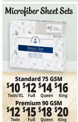 Ocean State Job Lot Bed Sheet Sets offer