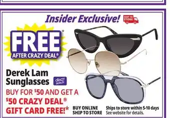 Ocean State Job Lot Derek Lam Sunglasses offer