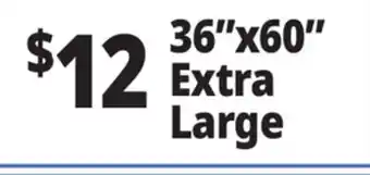Ocean State Job Lot 36x60 Extra Large offer