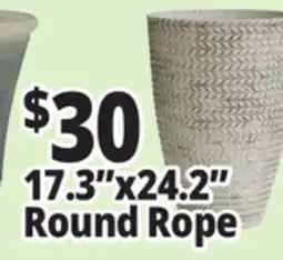 Ocean State Job Lot 17.3x24.2 Round Rope offer