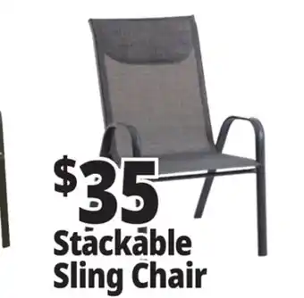 Ocean State Job Lot Stackable Sling Chair offer