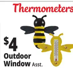 Ocean State Job Lot Outdoor Window Thermometers offer