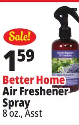 Ocean State Job Lot Better Home Air Freshener Spray offer