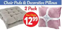 Ocean State Job Lot Chair Pads & Decorative Pillows offer