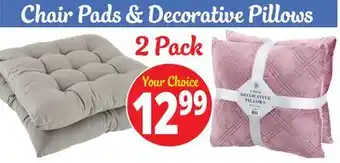 Ocean State Job Lot Chair Pads & Decorative Pillows offer